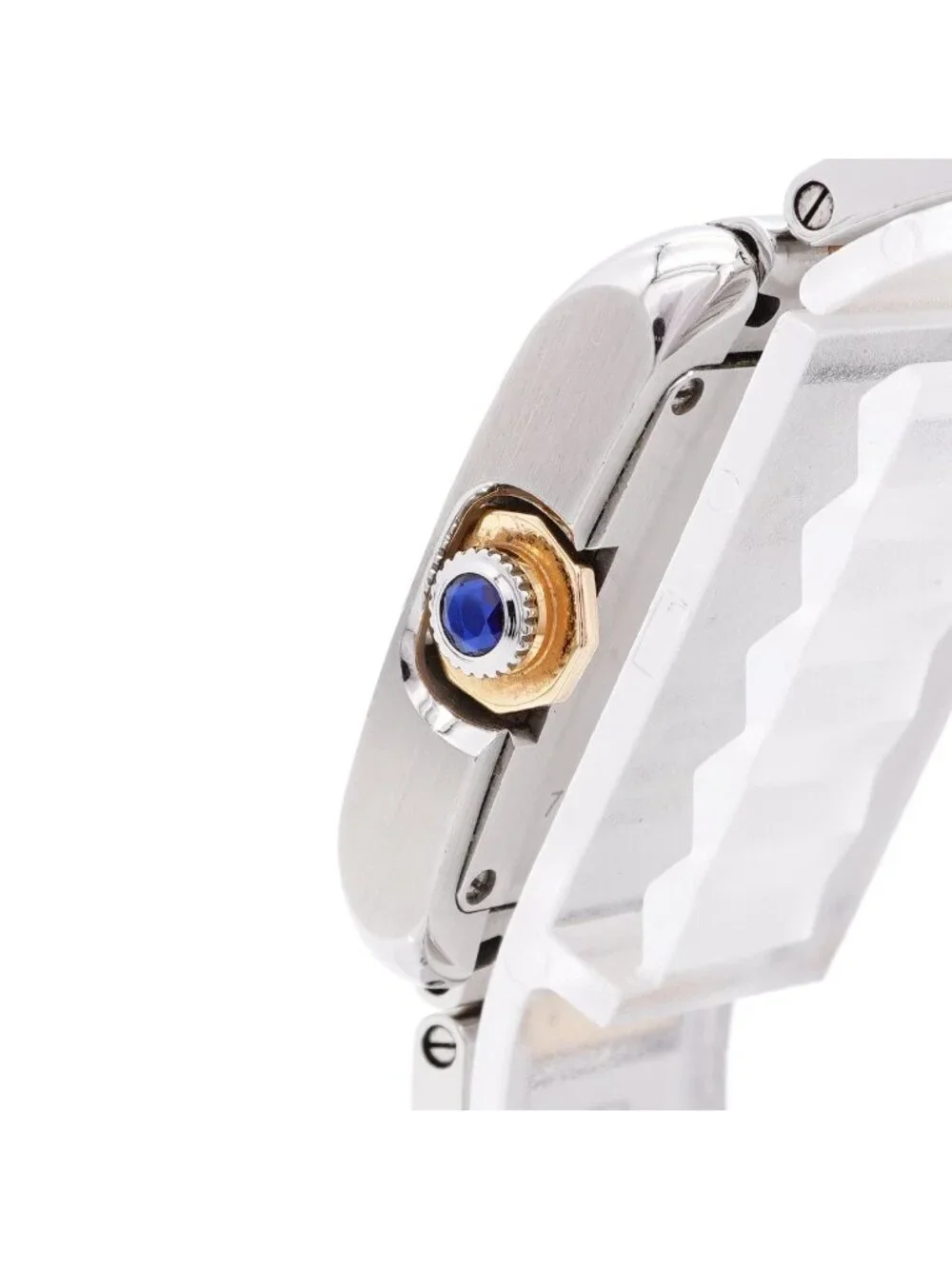 Cartier Tank Anglaise SM Silver Dial Watch